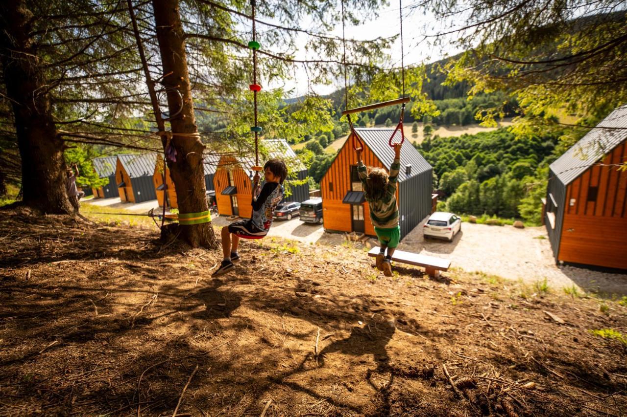 Osada Za Gorami Za Lasami - Domki Z Widokiem Na Snieznik Stronie Slaskie Exterior foto